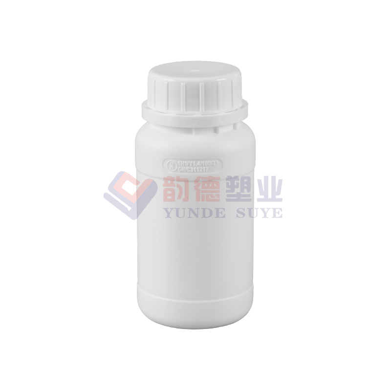 Anti-penetration fortykket fluorholdig rund flaske 200ml-01